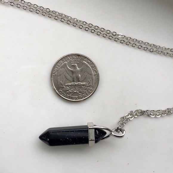 ❤️Beautiful Goldstone Pendant with Necklace❤️ - Picture 5 of 6